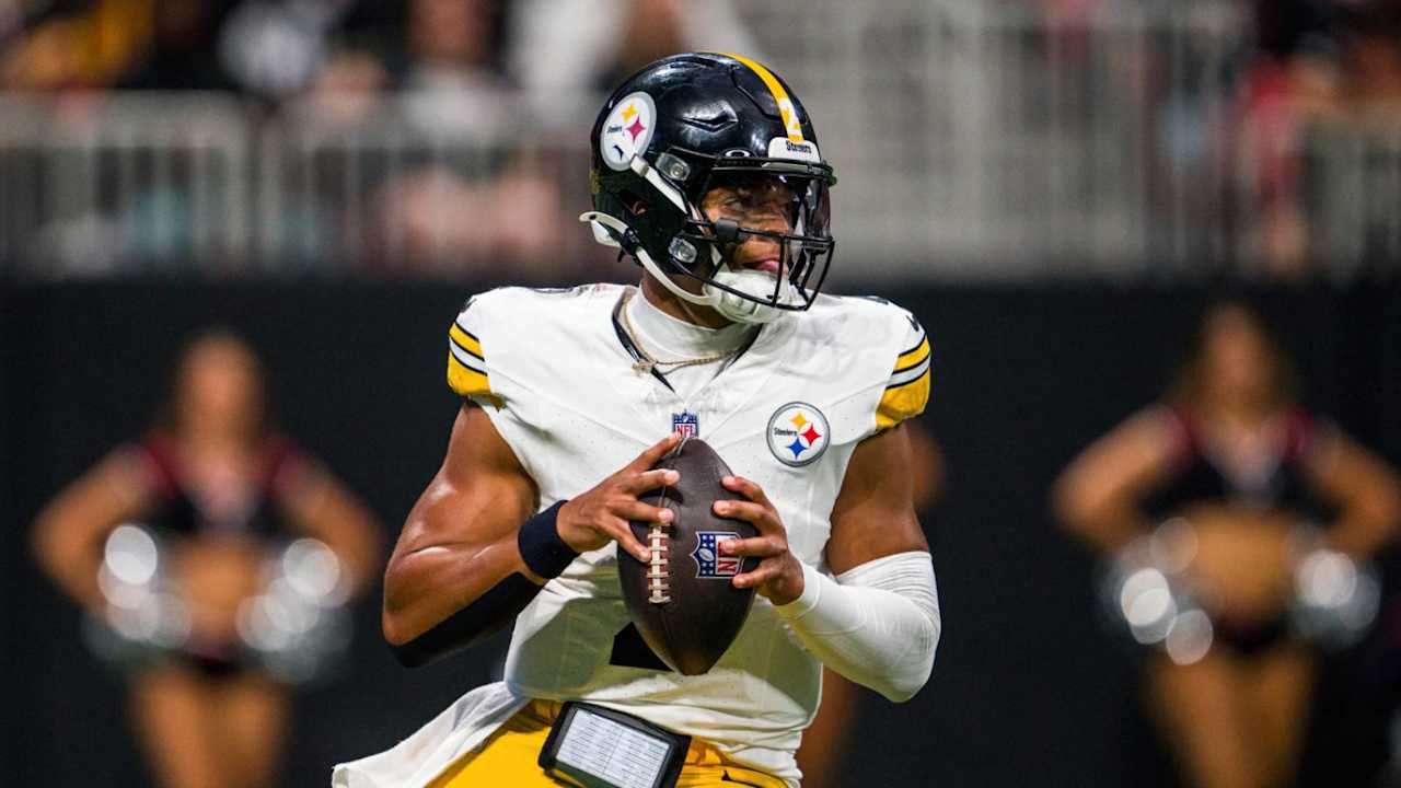 Mike Tomlin could be on the road to success as quarterback if Justin Fields leads the Steelers to a 2-0 start