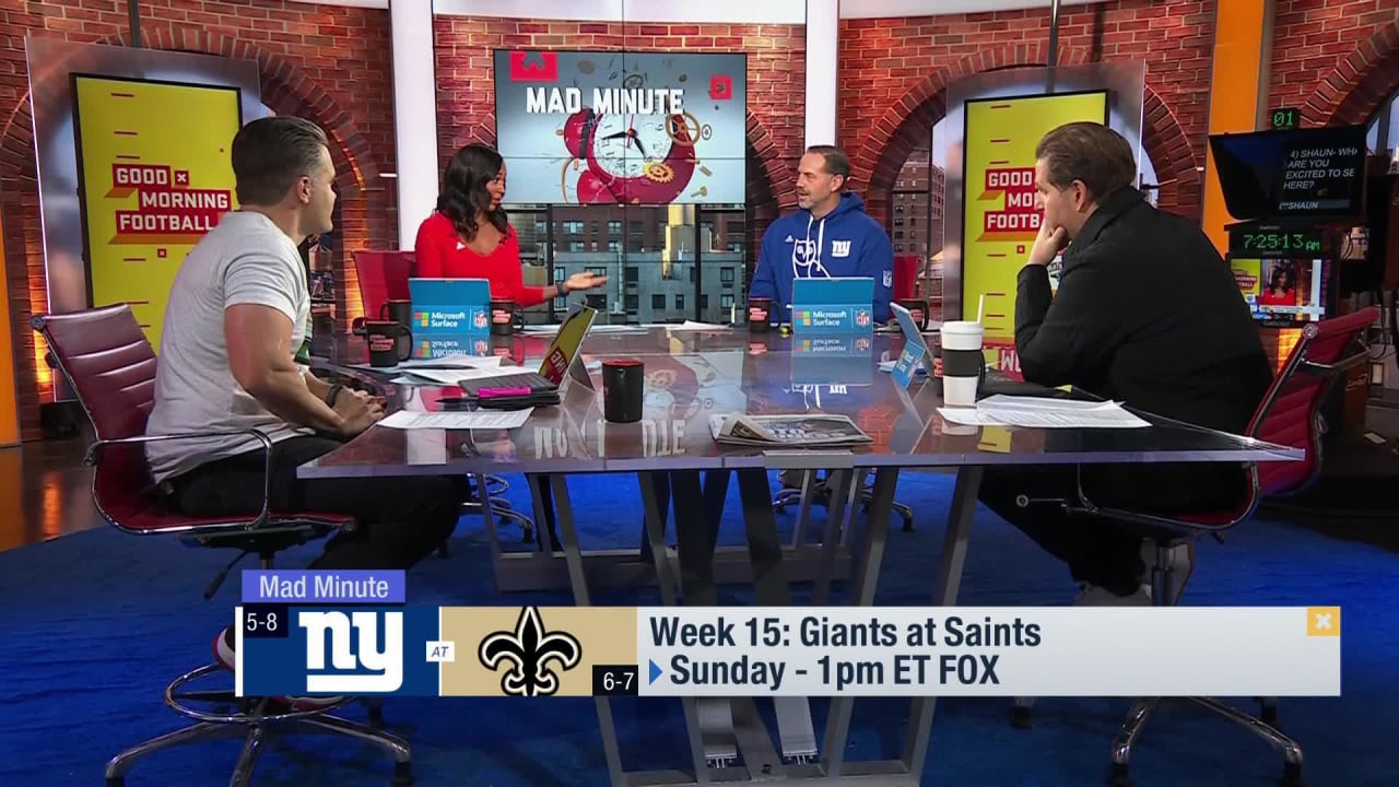 The Mad Minute On New York Giants New Orleans Saints In Week 15 GMFB   Zuajjbh9iap7ewxvnili