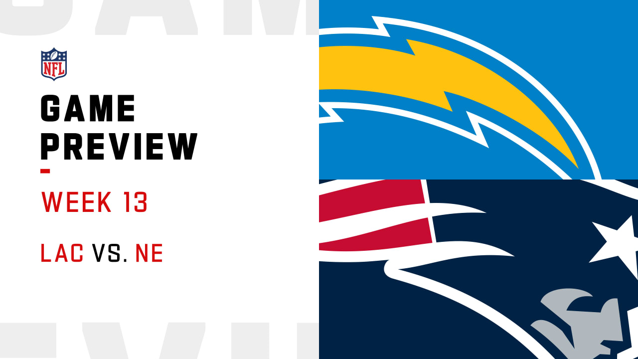 Los Angeles Chargers vs. New England Patriots preview | Week 13