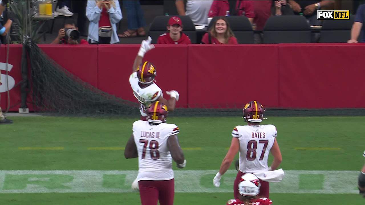 Washington Commanders running back Jeremy McNichols notches second