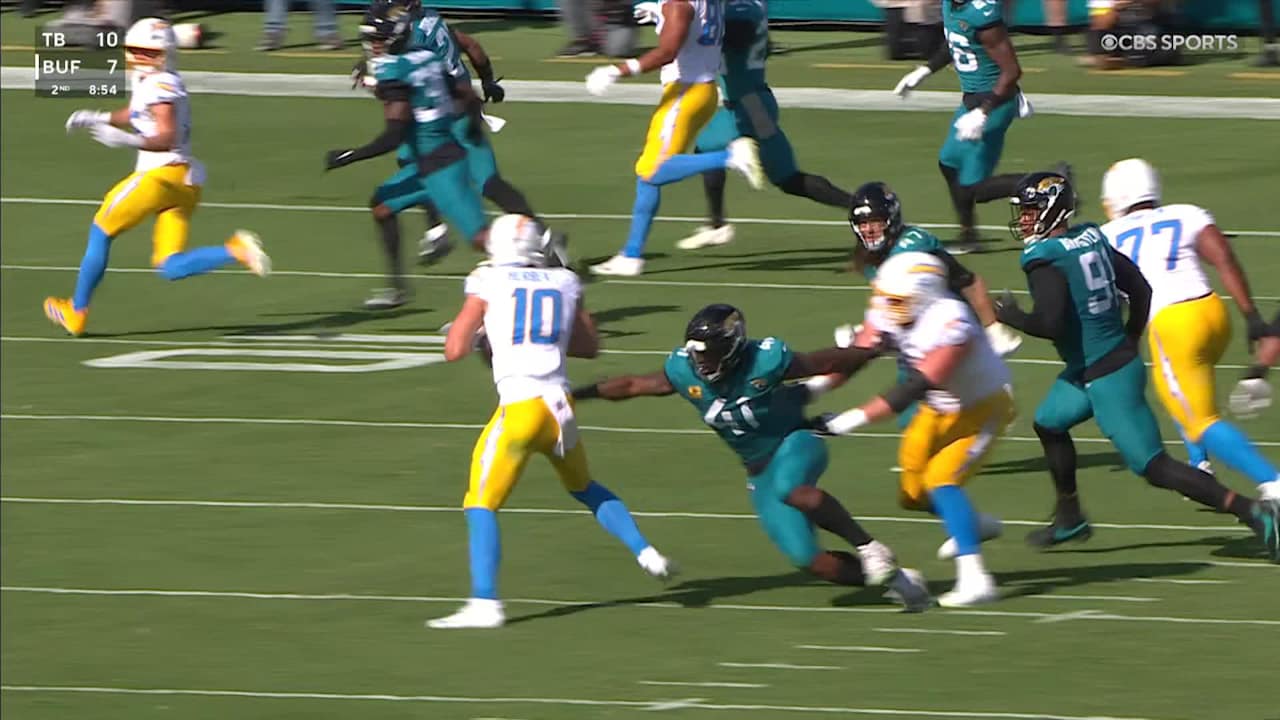 Jacksonville Jaguars linebacker Josh Hines-Allen becomes Jaguars