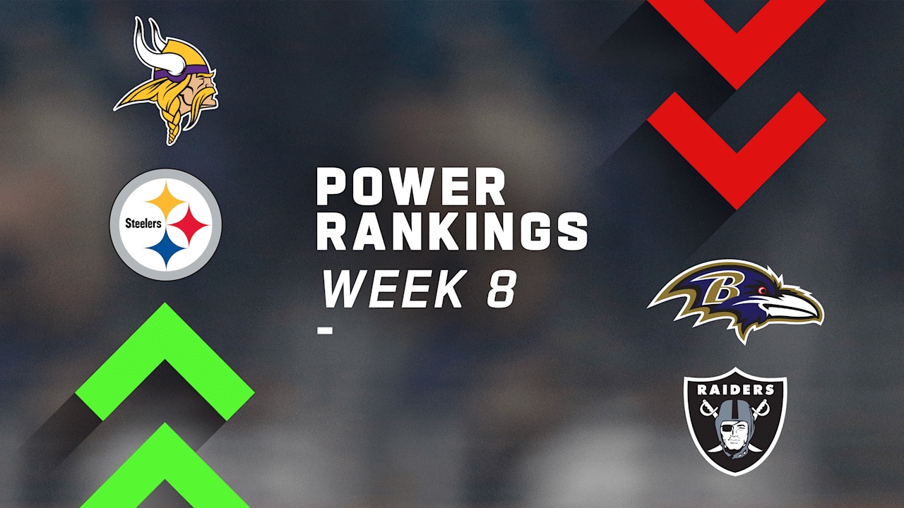 NFL Power Rankings Week 8: Minnesota Vikings Jump to No. 1, Baltimore ...