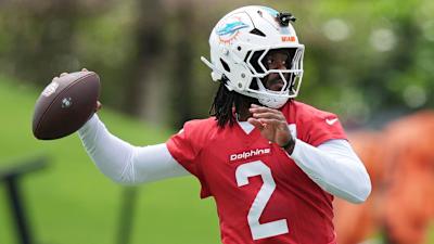 Dolphins QB Malik Willis 'would have loved' to play with WR Jaylen Waddle