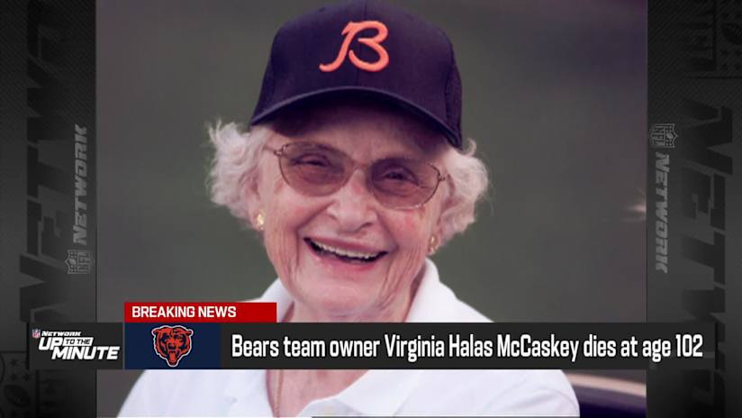 Bears owner Virginia Halas McCaskey dies at 102 A life inextricably linked to Chicago franchise