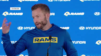 Los Angeles Rams head coach Sean McVay on wide receiver Puka Nacua's  performance in 2025: 'He's so physically and mentally tough... he's been  outstanding'