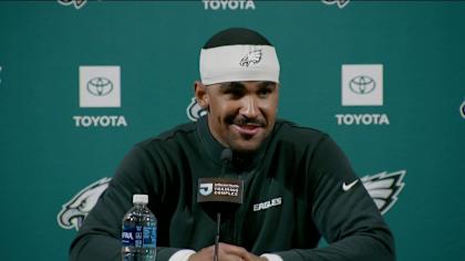 Philadelphia Eagles quarterback Jalen Hurts speaks on wide receiver A.J.  Brown trade rumors | 'The Insiders'