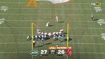 Chase McLaughlin game-winning field goal kick for Tampa Bay Buccaneers