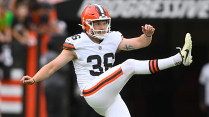 Commanders acquire kicker Cade York from Browns in trade