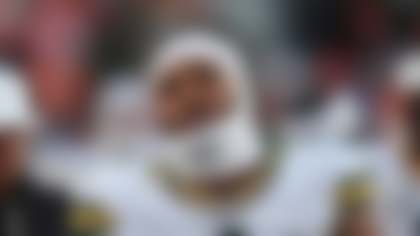 Green Bay Packers defensive end Micah Parsons (1) in the second half of an NFL football game Sunday, Dec. 14, 2025, in Denver. (AP Photo/David Zalubowski)