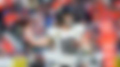 Jacksonville Jaguars quarterback Trevor Lawrence (16) passes against the Denver Broncos during the second half of an NFL football game in Denver, Sunday, Dec. 21, 2025. (AP Photo/Jack Dempsey)