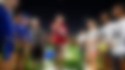 Xavier College Preparatory and Hamilton High School play in the Arizona Cardinals Girls High School Flag Football Game of the Week presented by State Farm on Tuesday, Sep. 17, 2024 in Phoenix, AZ.