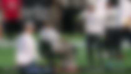 Micah Parsons rolls in to celebrate Byard's INT on Shedeur Sanders