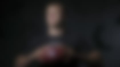 Georgia tight end Brock Bowers poses for a portrait during the NFL Scouting Combine, Saturday, March 2 in Indianapolis, In. (Todd Rosenberg via AP)