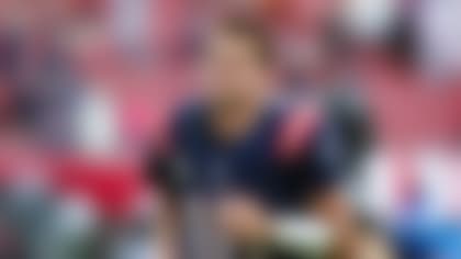 New England Patriots quarterback Drake Maye (10) leaves the field after an NFL football game against the Tampa Bay Buccaneers, Sunday, Nov. 9, 2025, in Tampa, Fla. Patriots defeated the Buccaneers 28-23. (AP Photo/Gary McCullough)