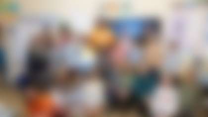 Garett Bolles the Vertical Skills Academy on Friday, May 16, 2025 in Evergreen, Colorado.
Photo by Gabriel Christus / Denver Broncos