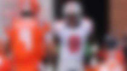 Ohio State's Arvell Reese has exploded onto the scene in 2025 as a violent, versatile playmaker who splits his snaps between traditional off-ball linebacker and edge rusher. (Melissa Tamez/AP)