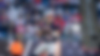 New England Patriots quarterback Drake Maye (10) looks to pass during an NFL football game against the Atlanta Falcons, Sunday, Nov. 2, 2025, in Foxborough, Mass. (Michael Owens via AP)