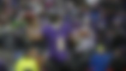 Baltimore Ravens' Lamar Jackson plays during an NFL football AFC divisional playoff game, Saturday, Jan. 20, 2024, in Baltimore. (AP Photo/Matt Slocum)