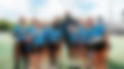 The Tennessee Titans hosted the NFL Flag Regional on October 18, 2025 at Centennial High School in Franklin, TN. Photo By Reily Rogers/Tennessee Titans