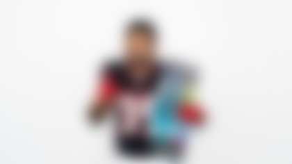 An image from the October 30th, 2025 Fan of the Year Photoshoot at NRG Stadium in Houston, TX.