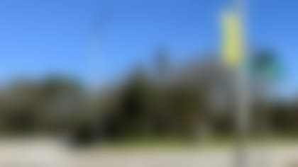 A banner promoting the Senior Bowl -- one of the pre-draft process' top events -- hangs at the intersection of Africatown Boulevard and Magazine Road in Mobile, Alabama. (Photo courtesy of Scott Pioli)