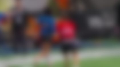 Samaya Taylor-Jenkins makes a spectacular over-the-shoulder catch