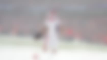 New England Patriots cornerback Christian Gonzalez (0) celebrates his interception in the fourth quarter against the Denver Broncos during the AFC Championship NFL football game, Sunday, Jan. 25, 2026 in Denver. (AP Photo/Bart Young)