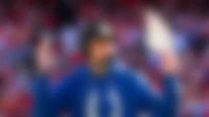 Indianapolis Colts head coach Shane Steichen reacts to a play during the second half of an NFL football game against the Kansas City Chiefs, Sunday, Nov. 23, 2025 in Kansas City, Mo. (AP Photo/Reed Hoffmann)