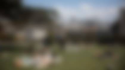 Alamo Square Park in San Francisco, California on April 7, 2024.