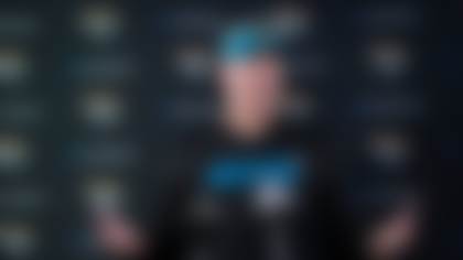 Jacksonville Jaguars head coach Doug Pederson speaks during a news conference after an NFL football game against the Houston Texans, Sunday, Sept. 29, 2024, in Houston. The Texans won 24-20. (AP Photo/Eric Gay)