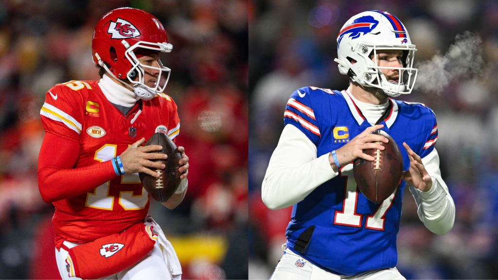 Patrick Mahomes sees Brady-Manning rivalry forming between his Chiefs, Josh  Allen's Bills