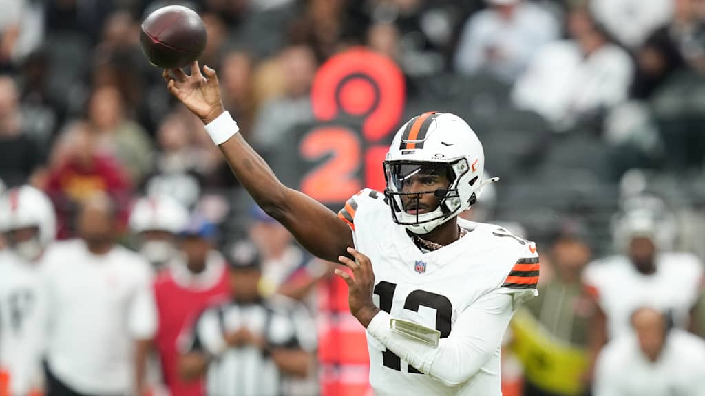 Browns QB Shedeur Sanders' message to critics after winning first start:  Failure 'ain't gonna happen'