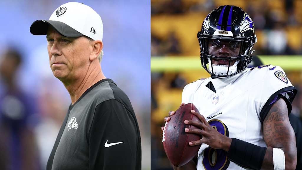 Todd Monken 'never saw' Ravens QB Lamar Jackson, John Harbaugh 'not have a  great relationship'