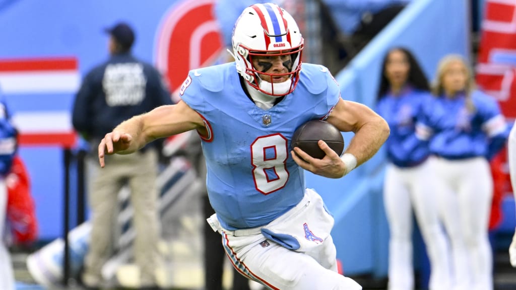 Titans QB Will Levis (ankle) inactive Sunday vs. Seahawks