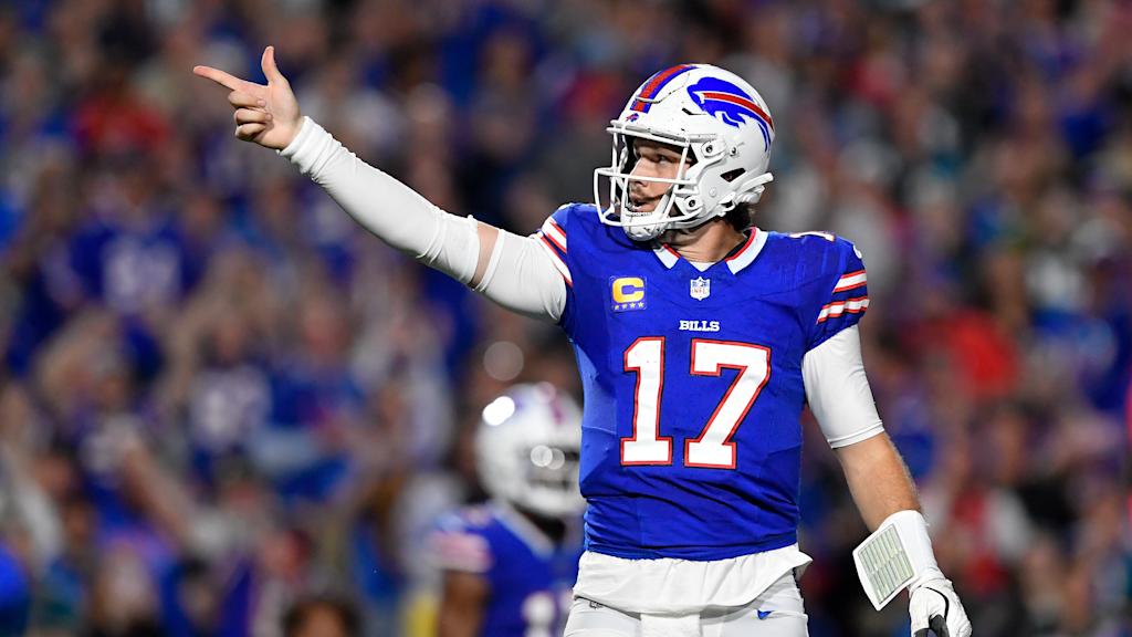 Bills QB Josh Allen plays  