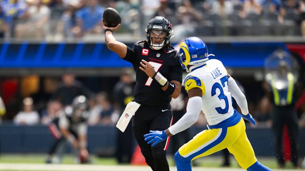 C.J. Stroud calls out Texans for 'lollygagging' following Week 1 loss to  Rams