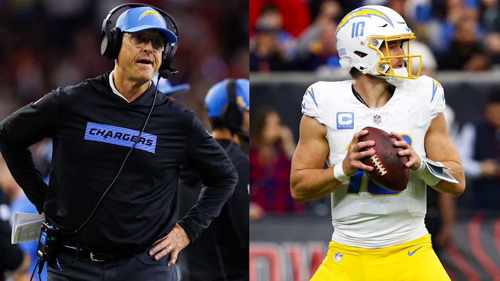 Chargers' Jim Harbaugh pushes back against criticism of Justin Herbert:  'Completely unfair'