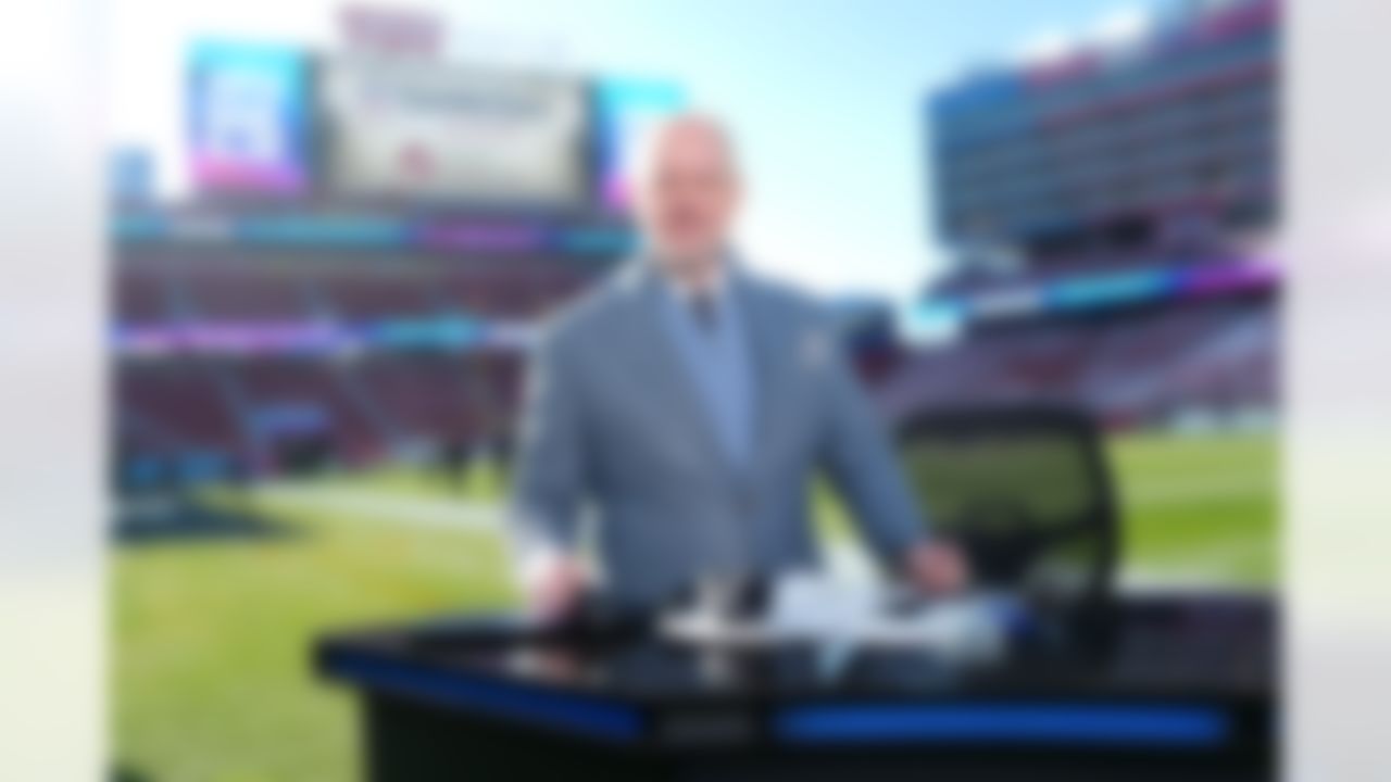 NFL Network host Rich Eisen poses for a photo prior to the NFL Super Bowl LX football game between the New England Patriots and Seattle Seahawks on Sunday, February 8, 2026 in Santa Clara, Calif.