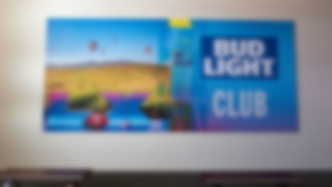 William Hill Estate Winery image used as decor within Levi's Stadium.