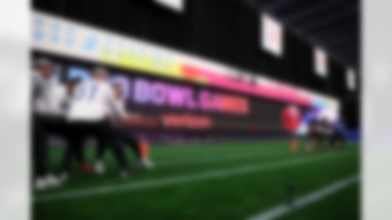 Detroit Lions defensive end Aidan Hutchinson (97) participates during the 2026 Pro Bowl Skills Challenge on Monday, February 2, 2026 in San Francisco.