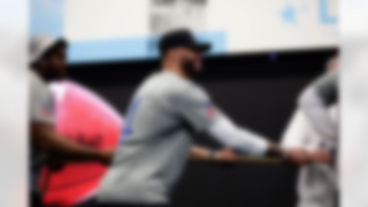 Dallas Cowboys quarterback Dak Prescott (4) participates during the 2026 Pro Bowl Skills Challenge on Monday, February 2, 2026 in San Francisco.