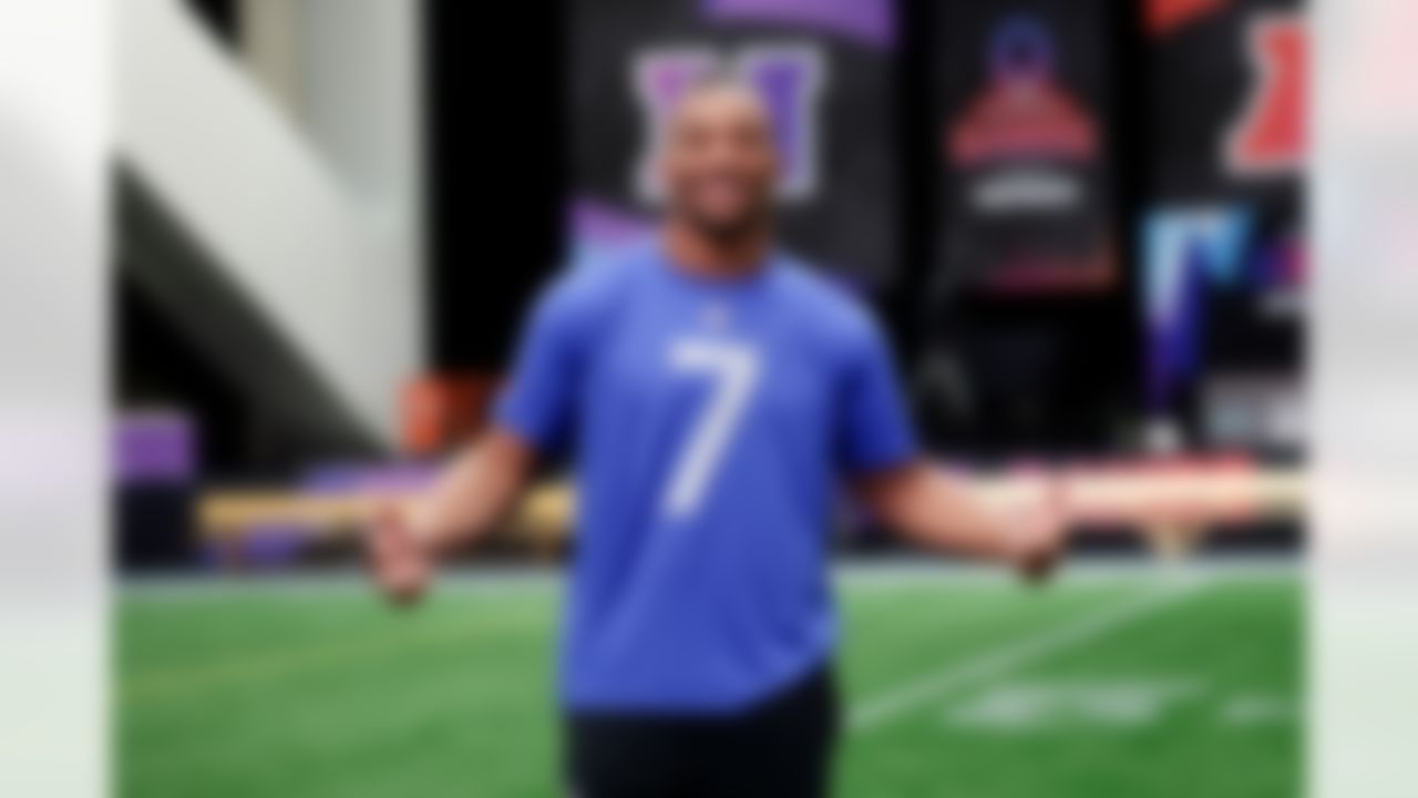 Atlanta Falcons running back Bijan Robinson (7) participates during a Pro Bowl team practice on Sunday, February 1, 2026 in San Francisco.