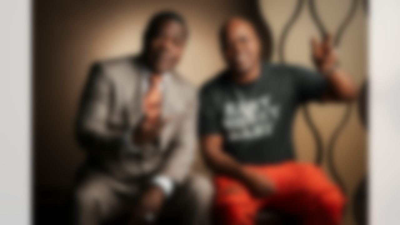 Comedian Tracy Morgan and rapper Too Short pose for a portrait during the NFL Honors awards show on Thursday, February 5, 2026 in San Francisco.