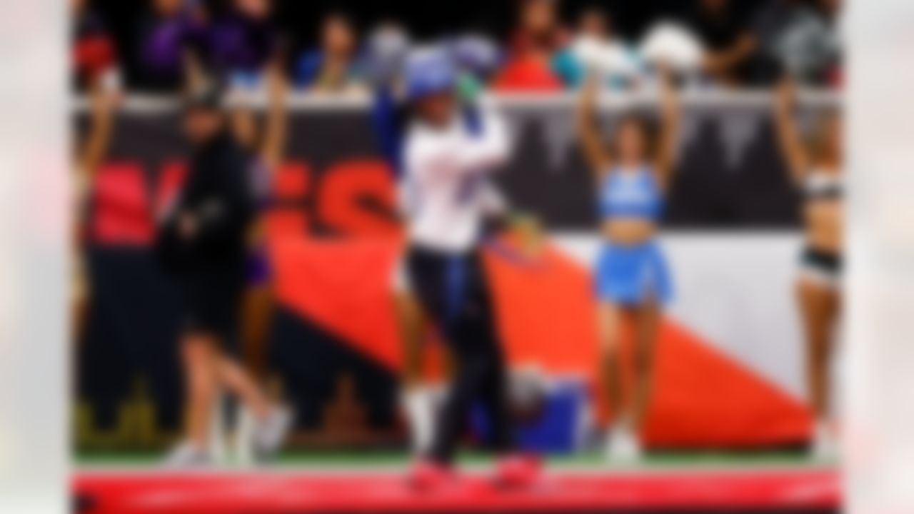 Dallas Cowboys wide receiver CeeDee Lamb (88) celebrates after a 2 point conversion during the 2026 Pro Bowl Game on Tuesday, February 3, 2026 in San Francisco, California.