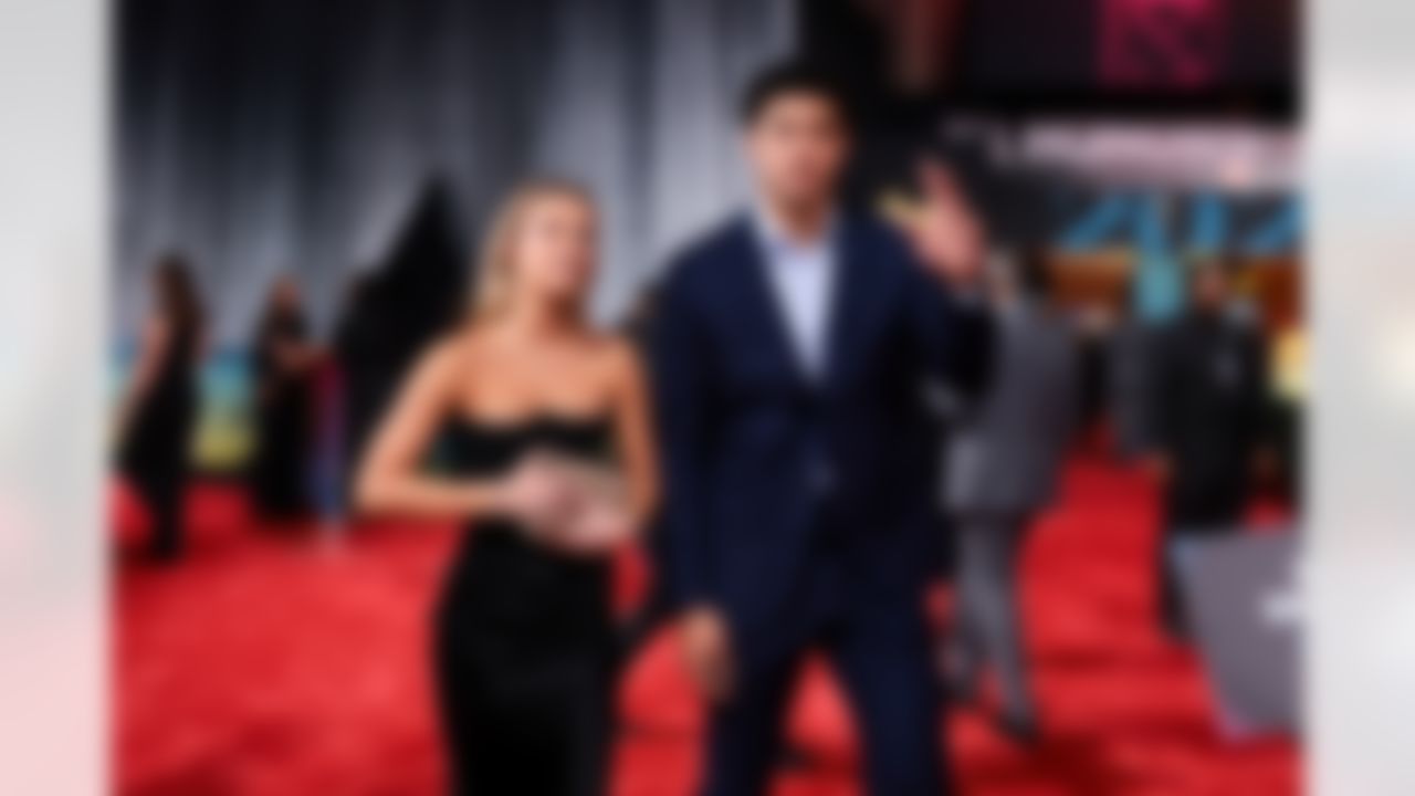 Baltimore Ravens safety Kyle Hamilton (14) walks on the red carpet prior to the NFL Honors awards show on Thursday, February 5, 2026 in San Francisco, California.