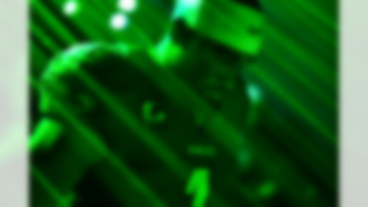 Philadelphia Eagles quarterback Jalen Hurts (1) prepares to take the field before an NFL football game against the San Francisco 49ers on Sunday, January 11, 2026 in Philadelphia, Pennsylvania.