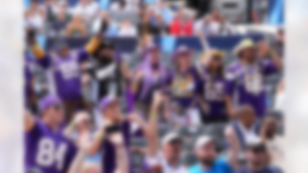 Fans cheer during the Pro Football Hall of Fame Class of 2025 Enshrinement Ceremony on Saturday, August 2, 2025 in Canton, Ohio.