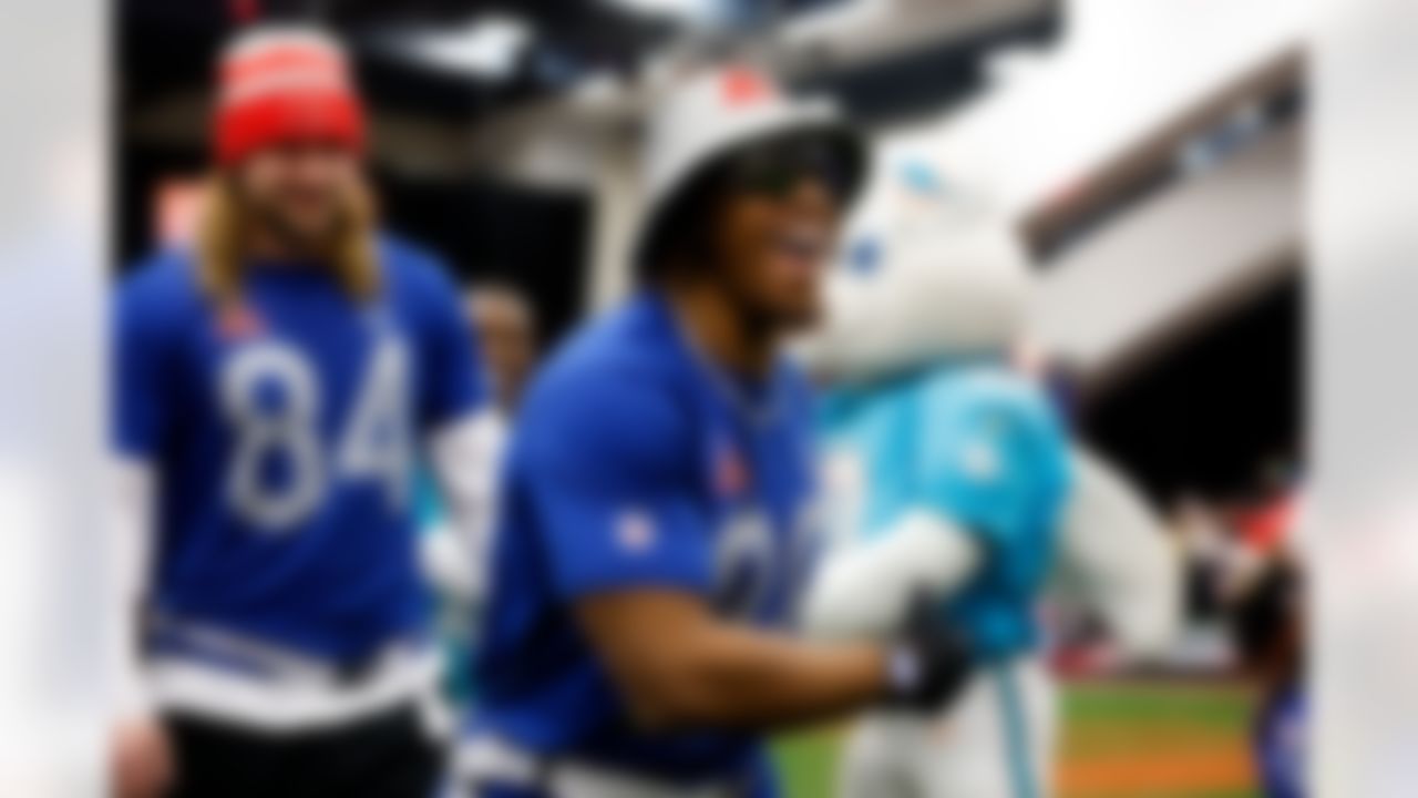 Indianapolis Colts running back Jonathan Taylor (28) looks on prior to the 2026 Pro Bowl Game on Tuesday, February 3, 2026 in San Francisco, California.