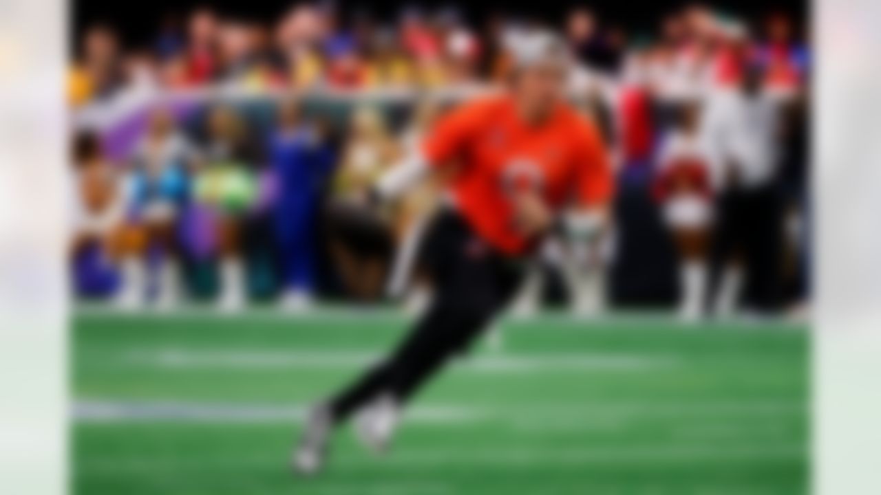 Cincinnati Bengals quarterback Joe Burrow (9) runs the ball during the 2026 Pro Bowl Game on Tuesday, February 3, 2026 in San Francisco, California.