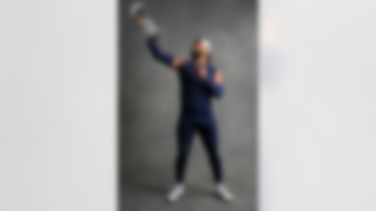 Seattle Seahawks safety Julian Love (20) poses for a portrait with the Vince Lombardi Trophy after the NFL Super Bowl LX football game against the New England Patriots on Sunday, February 8, 2026 in Santa Clara, Calif.